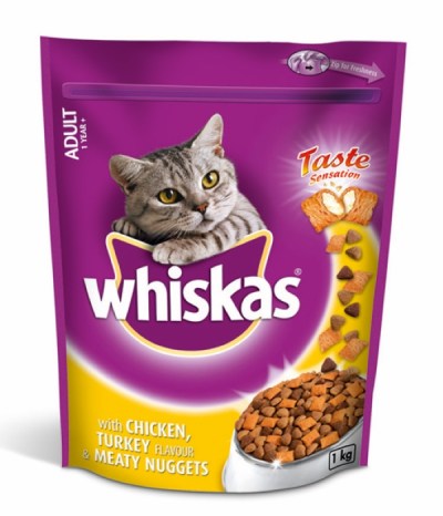 Whiskas – Meaty Nuggets Chicken & Turkey Dry Cat Food – 0.5 kg Whiskas – Meaty Nuggets Chicken & Turkey Dry Cat Food – 0.5 kg