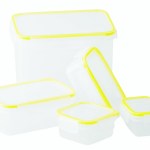 Snappy – Promotional Food Storage Container Set – 5 Piece Snappy – Promotional Food Storage Container Set – 5 Piece