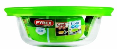 Pyrex – Round Cook and Store With Plastic Lid – 350ml Pyrex – Round Cook and Store With Plastic Lid – 350ml