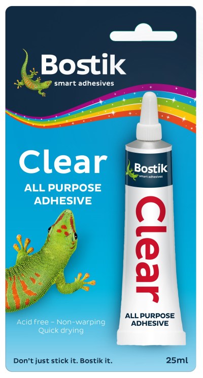 Bostik Clear Adhesive – 25ml Bostik Clear Adhesive – 25ml