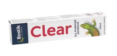 Bostik Clear Adhesive – 25ml Box Bostik Clear Adhesive – 25ml Box