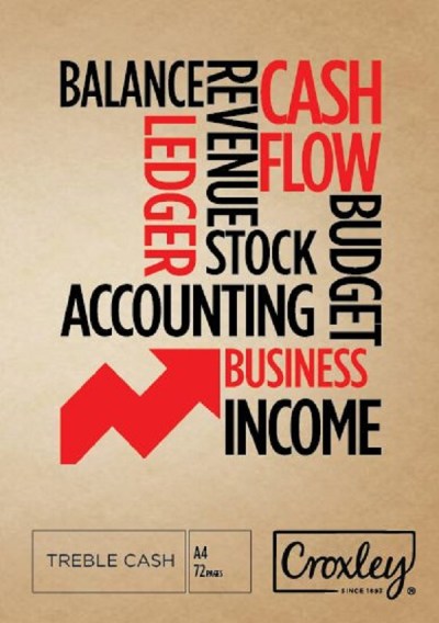 Croxley JD165 72 Page Treble Bookkeeping Journal (Pack of 10) Croxley JD165 72 Page Treble Bookkeeping Journal (Pack of 10)