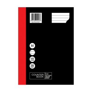 Croxley JD162 3-Quire 288 Page A4 F&M Counter Book Croxley JD162 3-Quire 288 Page A4 F&M Counter Book
