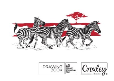 Croxley JD205 A3L 32 Page Drawing Book (Pack of 10) Croxley JD205 A3L 32 Page Drawing Book (Pack of 10)