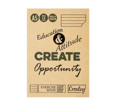 Croxley JD173 72 Page A5 I&M Exercise Book (20 Pack) Croxley JD173 72 Page A5 I&M Exercise Book (20 Pack)