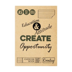 Croxley JD173 72 Page A5 I&M Exercise Book (20 Pack) Croxley JD173 72 Page A5 I&M Exercise Book (20 Pack)