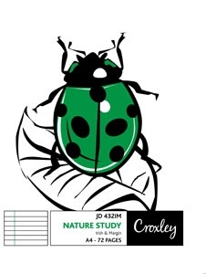 Croxley JD432 I&M 72 Page Nature Study A4 Softcover Book (Pack of 10) Croxley JD432 I&M 72 Page Nature Study A4 Softcover Book (Pack of 10)