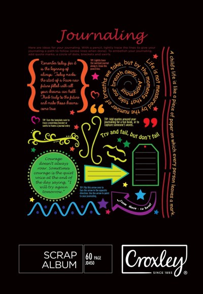 Croxley JD450 Scrap Album 60Page (Pack of 10) Croxley JD450 Scrap Album 60Page (Pack of 10)