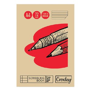 Croxley Springbok JD192 72 Page A4 F&M Scribbling Book (10 Pack) Croxley Springbok JD192 72 Page A4 F&M Scribbling Book (10 Pack)