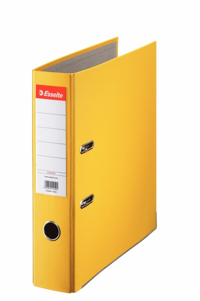 Esselte Lever Arch Polypropylene A4 70mm File – Yellow Esselte Lever Arch Polypropylene A4 70mm File – Yellow