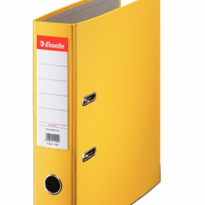 Esselte Lever Arch Polypropylene A4 70mm File – Yellow Esselte Lever Arch Polypropylene A4 70mm File – Yellow