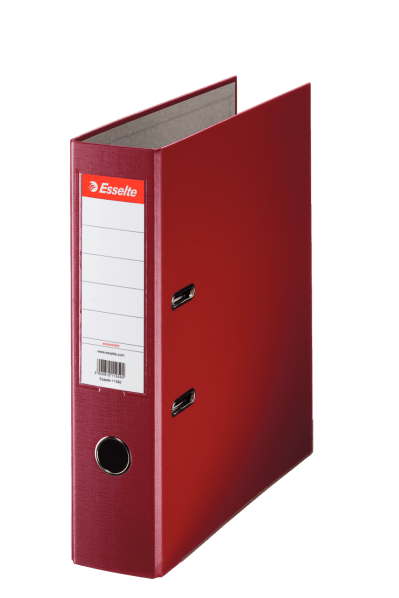 Esselte Lever Arch Polypropylene A4 70mm File – Burgundy Esselte Lever Arch Polypropylene A4 70mm File – Burgundy