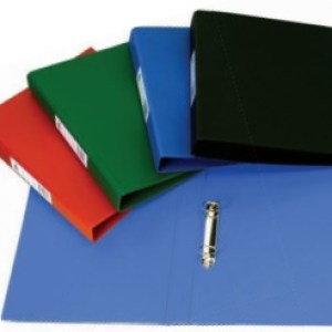 Croxley S1330 A4 2 O-Ring 25mm Polyprop Ringbinder with Pocket – Blue Croxley S1330 A4 2 O-Ring 25mm Polyprop Ringbinder with Pocket – Blue