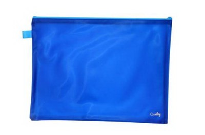 Croxley Bright PVC Neon Book Bag – Blue Croxley Bright PVC Neon Book Bag – Blue