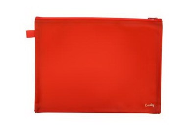Croxley Bright PVC Neon Book Bag – Red Croxley Bright PVC Neon Book Bag – Red