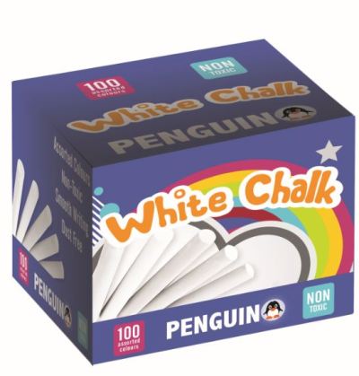 Penguin Chalk – White (100 Pieces) Penguin Chalk – White (100 Pieces)