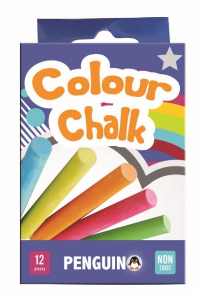 Penguin Chalk – Assorted Colours (12 Pieces) Penguin Chalk – Assorted Colours (12 Pieces)