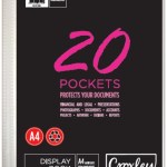 Croxley A4 Hard Cover Display File – 20 Pocket Croxley A4 Hard Cover Display File – 20 Pocket