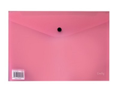 Croxley A4 Document Envelope with Button – Pink (Pack of 12) Croxley A4 Document Envelope with Button – Pink (Pack of 12)