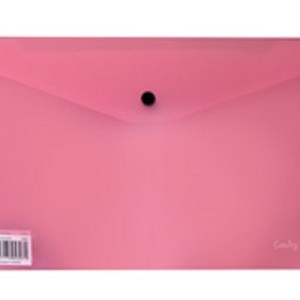 Croxley A4 Document Envelope with Button – Pink (Pack of 12) Croxley A4 Document Envelope with Button – Pink (Pack of 12)