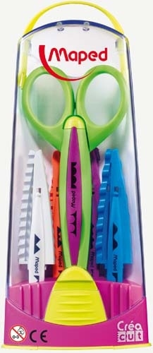 Maped CreaCut Craft Scissors – 5 Piece Maped CreaCut Craft Scissors – 5 Piece