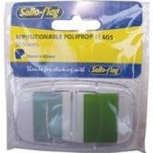 Sello-Flag Repositionable PP Flags – Green (50 Sheets) Sello-Flag Repositionable PP Flags – Green (50 Sheets)