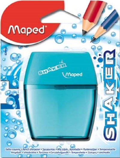 Maped Shaker 2 Hole Plastic Barrel Sharpener Maped Shaker 2 Hole Plastic Barrel Sharpener