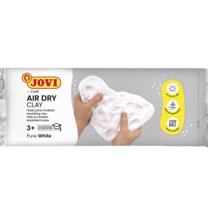 JOVI Air Hardening Modelling Clay – 500g White JOVI Air Hardening Modelling Clay – 500g White