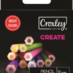 Croxley Create 12 Half Length Colour Pencils Croxley Create 12 Half Length Colour Pencils