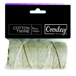 Croxley Cotton Twine 104 Carded – 1 Roll (100g) Croxley Cotton Twine 104 Carded – 1 Roll (100g)