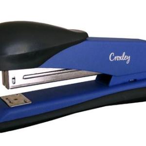 Croxley Full Strip Stapler Metal Body with Plastic Trim – Blue Croxley Full Strip Stapler Metal Body with Plastic Trim – Blue