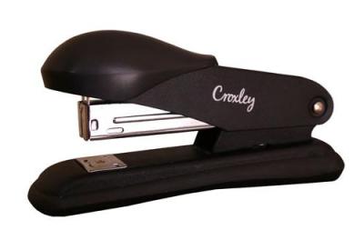 Croxley Half Strip Stapler Metal Body with Plastic Trim – Black Croxley Half Strip Stapler Metal Body with Plastic Trim – Black