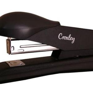 Croxley Half Strip Stapler Metal Body with Plastic Trim – Black Croxley Half Strip Stapler Metal Body with Plastic Trim – Black
