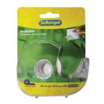 Sellotape Invisible Tape with Dispenser – 18mm x 15m Sellotape Invisible Tape with Dispenser – 18mm x 15m