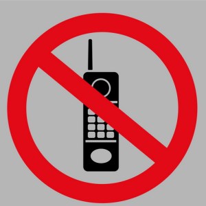 Tower Aluminium Sign – No Cellphone Tower Aluminium Sign – No Cellphone