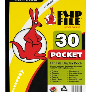 Flip File A4 Display File – 30 Pocket Flip File A4 Display File – 30 Pocket