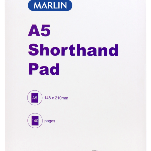 Marlin A5 140 Page Shorthand Pad Marlin A5 140 Page Shorthand Pad