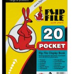 Flip File A4 Display File – 20 Pocket Flip File A4 Display File – 20 Pocket