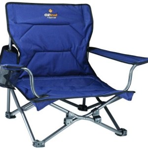 Oztrail Festival Camping Chair Blue 120kg Oztrail Festival Camping Chair Blue 120kg