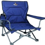 Oztrail Festival Camping Chair Blue 120kg Oztrail Festival Camping Chair Blue 120kg