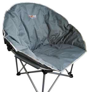 Afritrail Moon Chair Large 120kg – Grey Afritrail Moon Chair Large 120kg – Grey