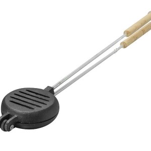 AfriTrail Meat Patty Or Jaffle Iron Round AfriTrail Meat Patty Or Jaffle Iron Round