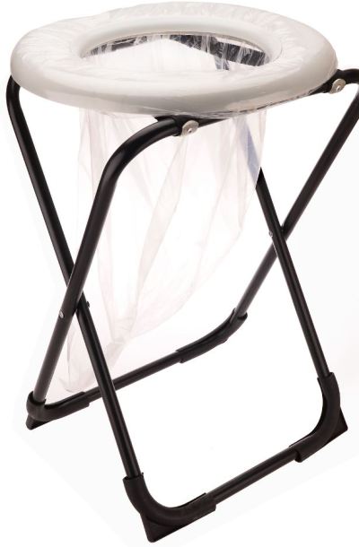 OZtrail – Toilet Chair with Bag – Black OZtrail – Toilet Chair with Bag – Black