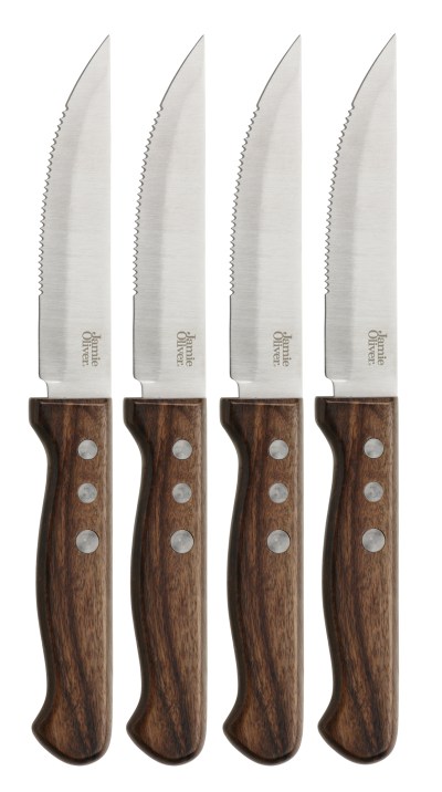 Jamie Oliver – Steak Knives Wooden Handles Jamie Oliver – Steak Knives Wooden Handles