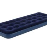Bestway – Flocked Single Airbed – Blue Bestway – Flocked Single Airbed – Blue