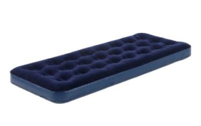 Bestway – Flocked Single Airbed – Blue Bestway – Flocked Single Airbed – Blue