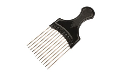 Lucky Super Steel Afro Comb – Black Lucky Super Steel Afro Comb – Black