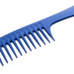 Lucky Wide Toothed Comb With Handle – Black Lucky Wide Toothed Comb With Handle – Black