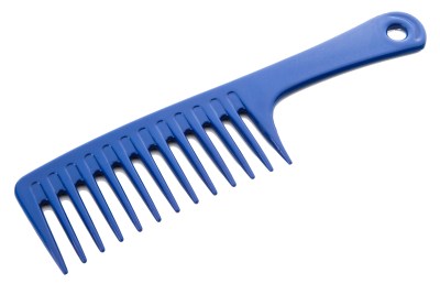 Lucky Wide Toothed Comb With Handle – Black Lucky Wide Toothed Comb With Handle – Black