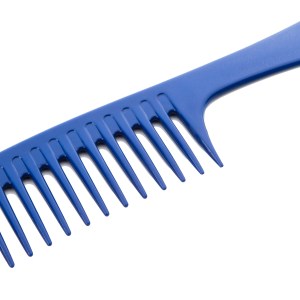 Lucky Wide Toothed Comb With Handle – Black Lucky Wide Toothed Comb With Handle – Black